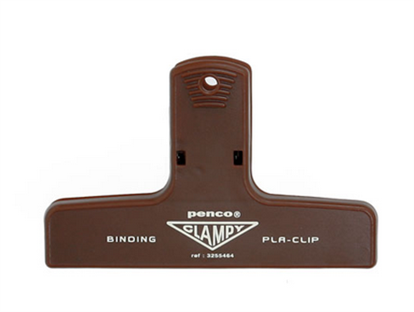Penco Clampy Plastic Klips Kahverengi