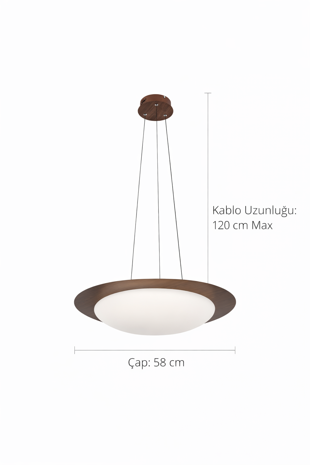 Lumiana-Noctra Large Led Sarkıt - 58 Cm-Avize-4-roqelvaxirum.shop
