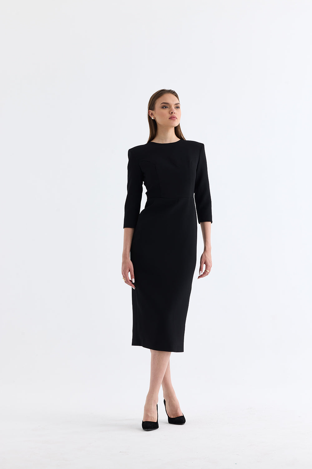 Manshet-İris / Sırt Dekolteli Abiye Elbise-Elbise-3-roqelvaxirum.shop