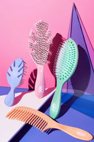 Wet Brush Go Green Mini Detangler Dolaşık Açıcı Saç Fırçası Lila