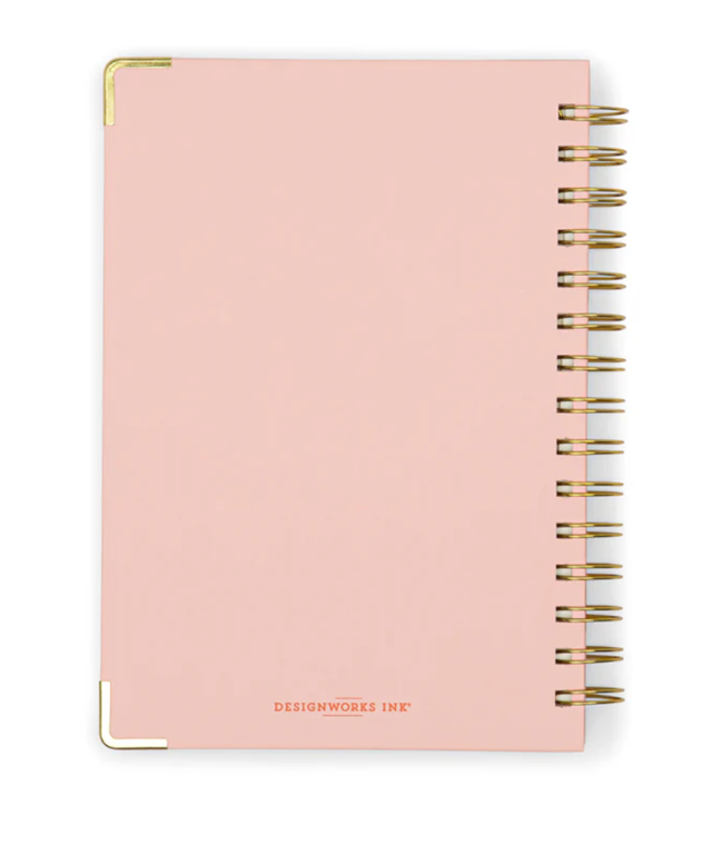 Designworks Ink Undated Planner/Ajanda 13 Month Planner And Sticker Sheet, Perpetual