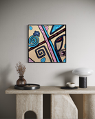 The Inner Route Tablo | 60X60Cm