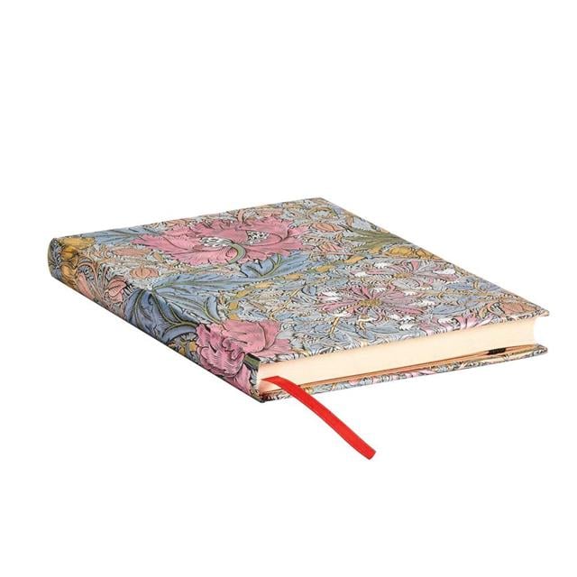 Paperblanks Morris Pink Honeysuckle Sert Kapak 13X28 144 Sayfa 120 Gr Çizgili Defter Pb9385-5