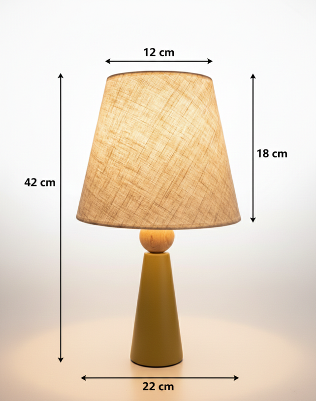 Lumiana-Minoa Masa Lambası-Hardal-Masa Lambası-6-roqelvaxirum.shop