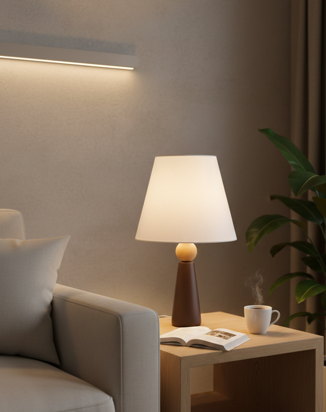 Lumiana-Minoa Masa Lambası-Kahverengi-Masa Lambası-2-roqelvaxirum.shop