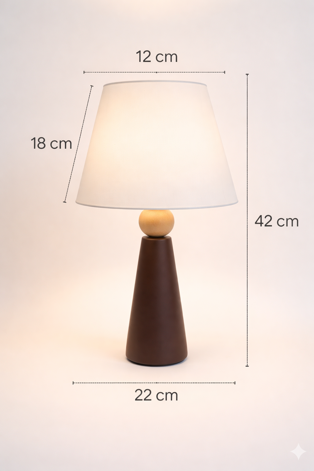 Lumiana-Minoa Masa Lambası-Kahverengi-Masa Lambası-6-roqelvaxirum.shop