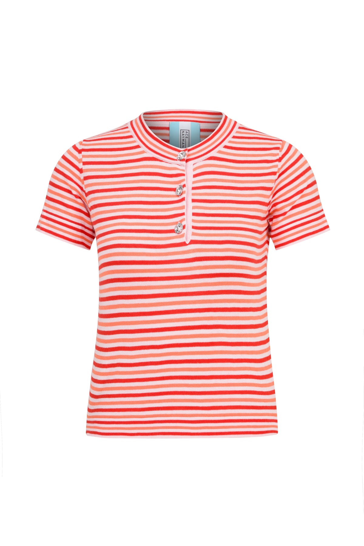 Ace Nayman-Berlin Knitted T Shirt-T-Shirts-2-roqelvaxirum.shop