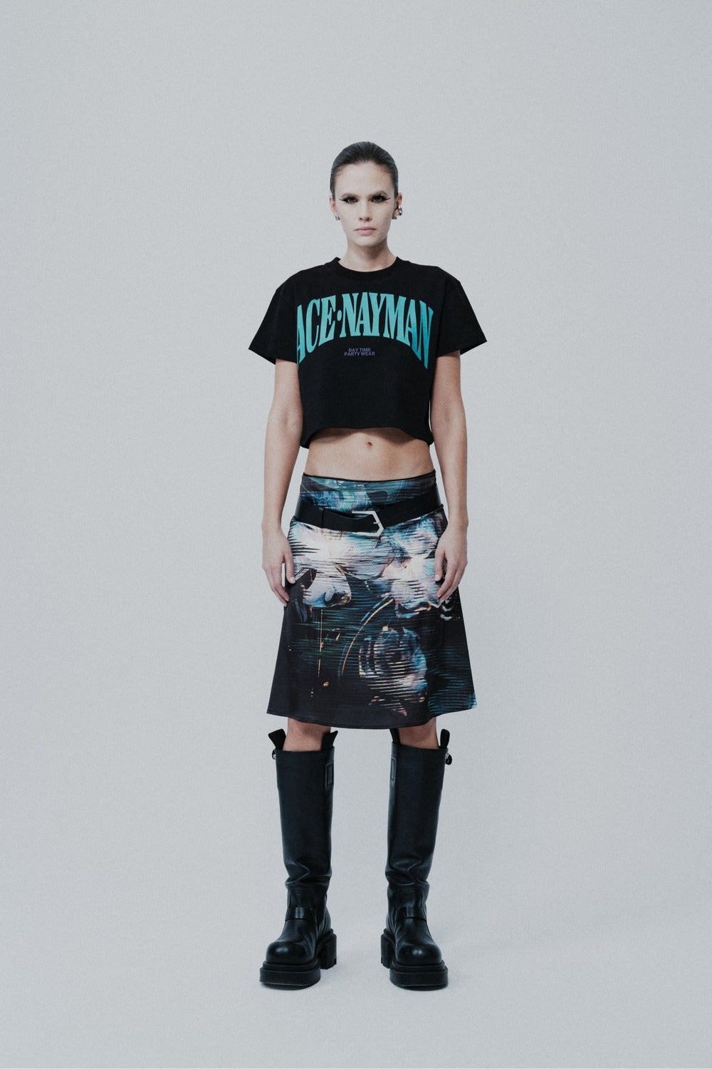 Ace Nayman-Dustin Logo T Shirt-3-roqelvaxirum.shop