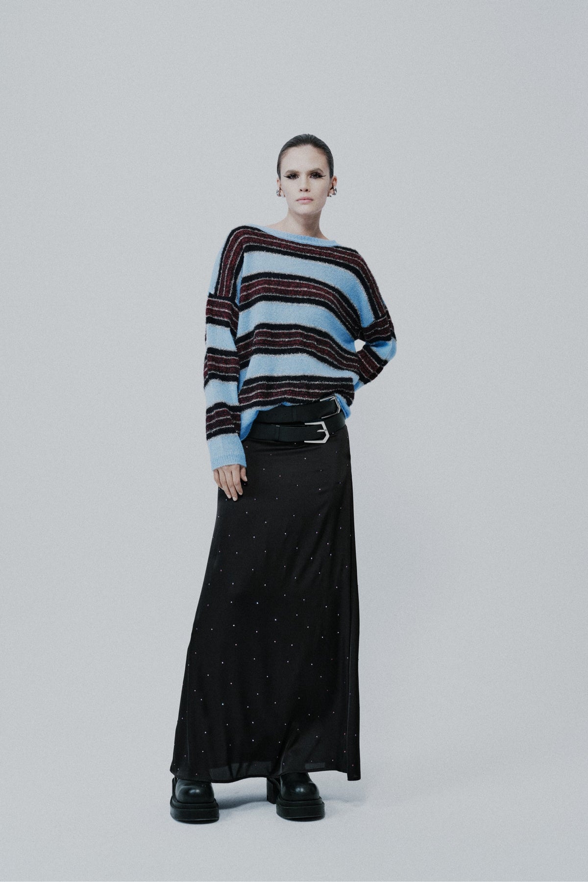 Ace Nayman-Emrick Rhinestone Skirt-4-roqelvaxirum.shop