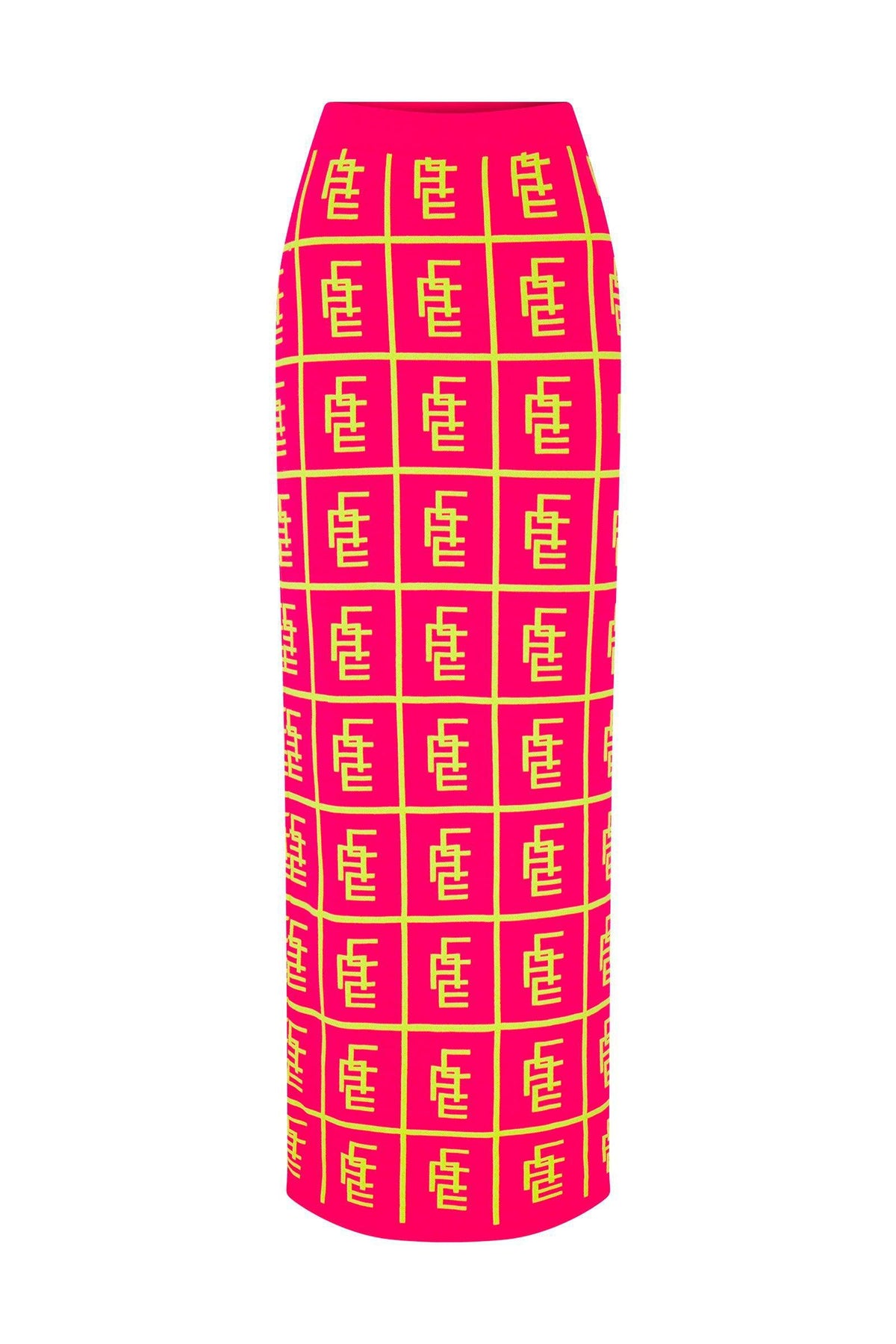 Ace Nayman-Gia Multicolor Knitted Skirt-Etek-2-roqelvaxirum.shop