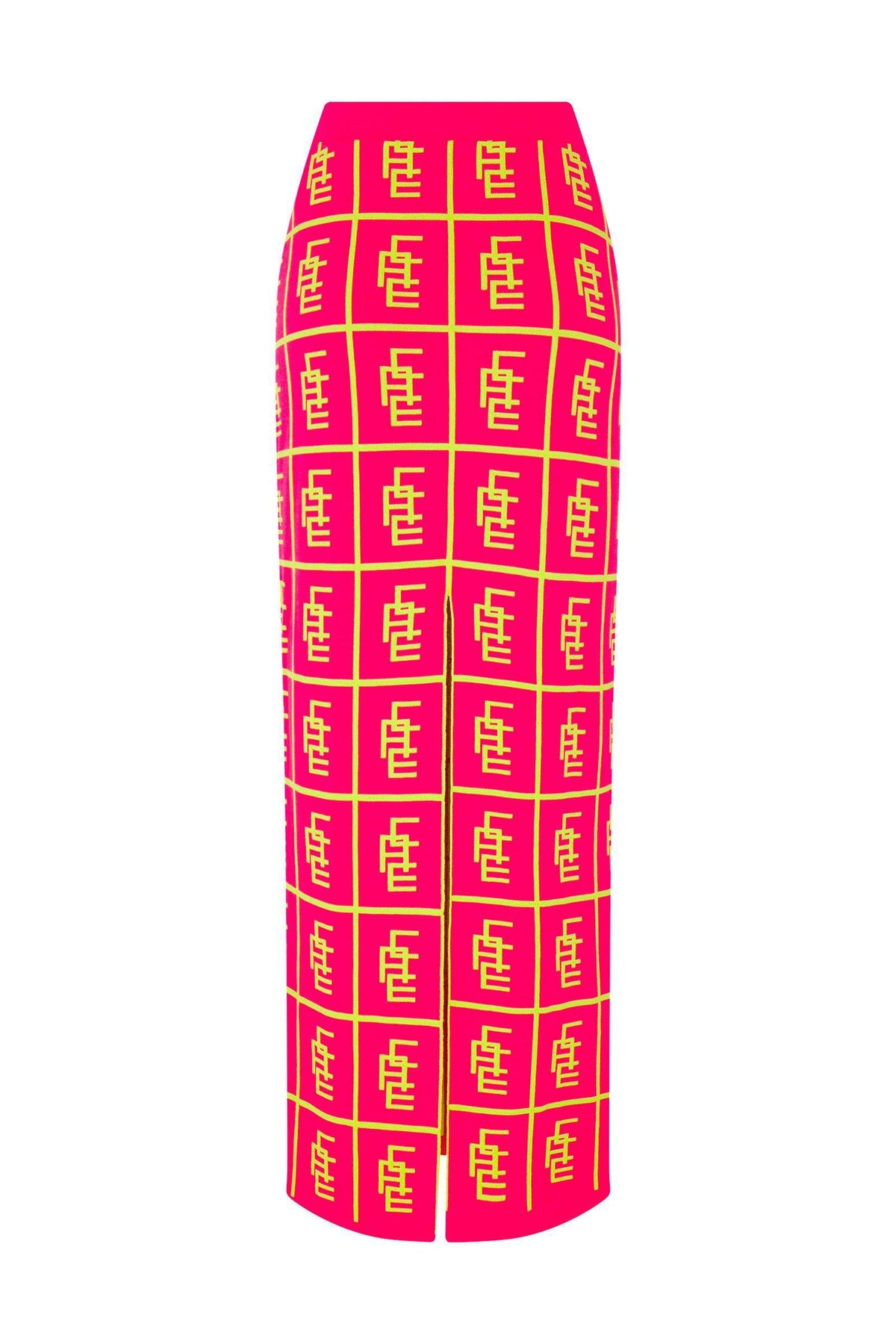 Ace Nayman-Gia Multicolor Knitted Skirt-Etek-3-roqelvaxirum.shop