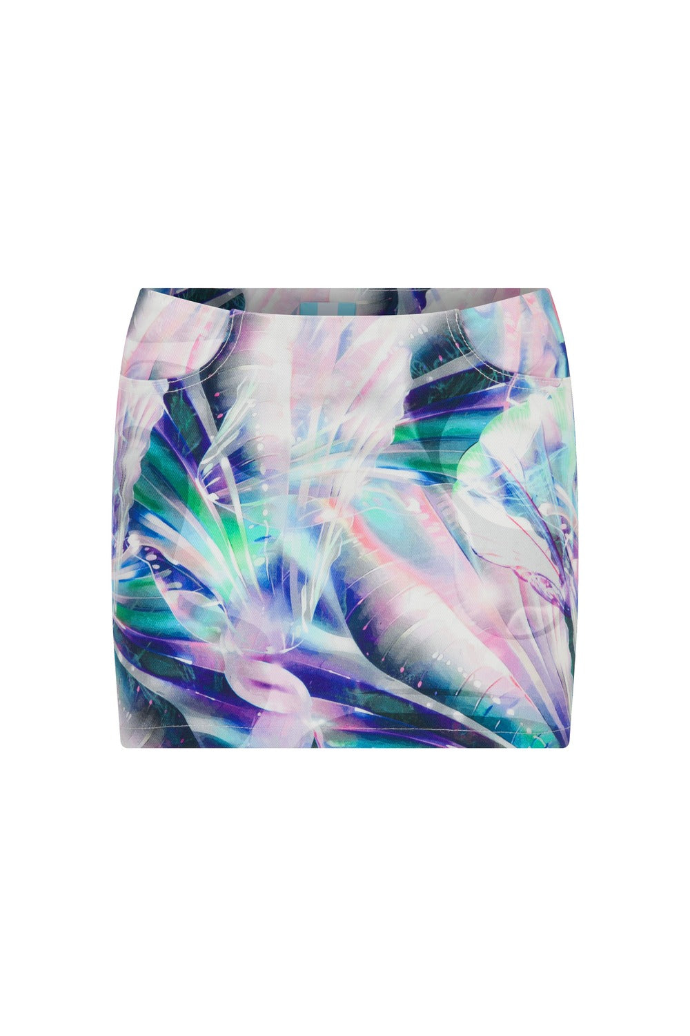 Ace Nayman-Harold Printed Denim Skirt-Etek-2-roqelvaxirum.shop