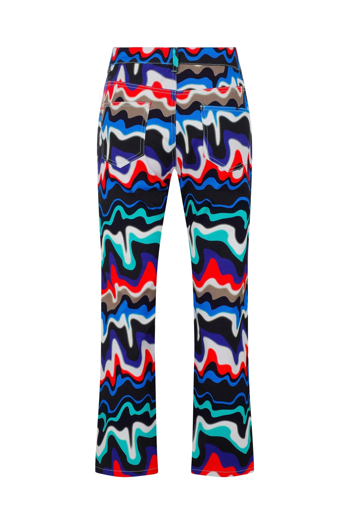 Ace Nayman-Harper Multicolor Denim Pants-Kot Pantolon-3-roqelvaxirum.shop