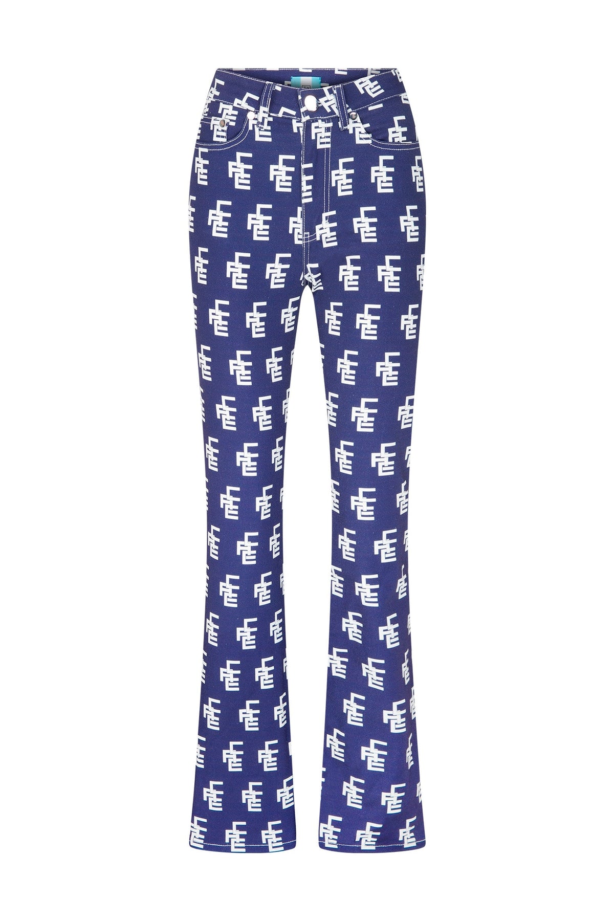 Ace Nayman-Jane Monogram Pants-Pantolon-2-roqelvaxirum.shop