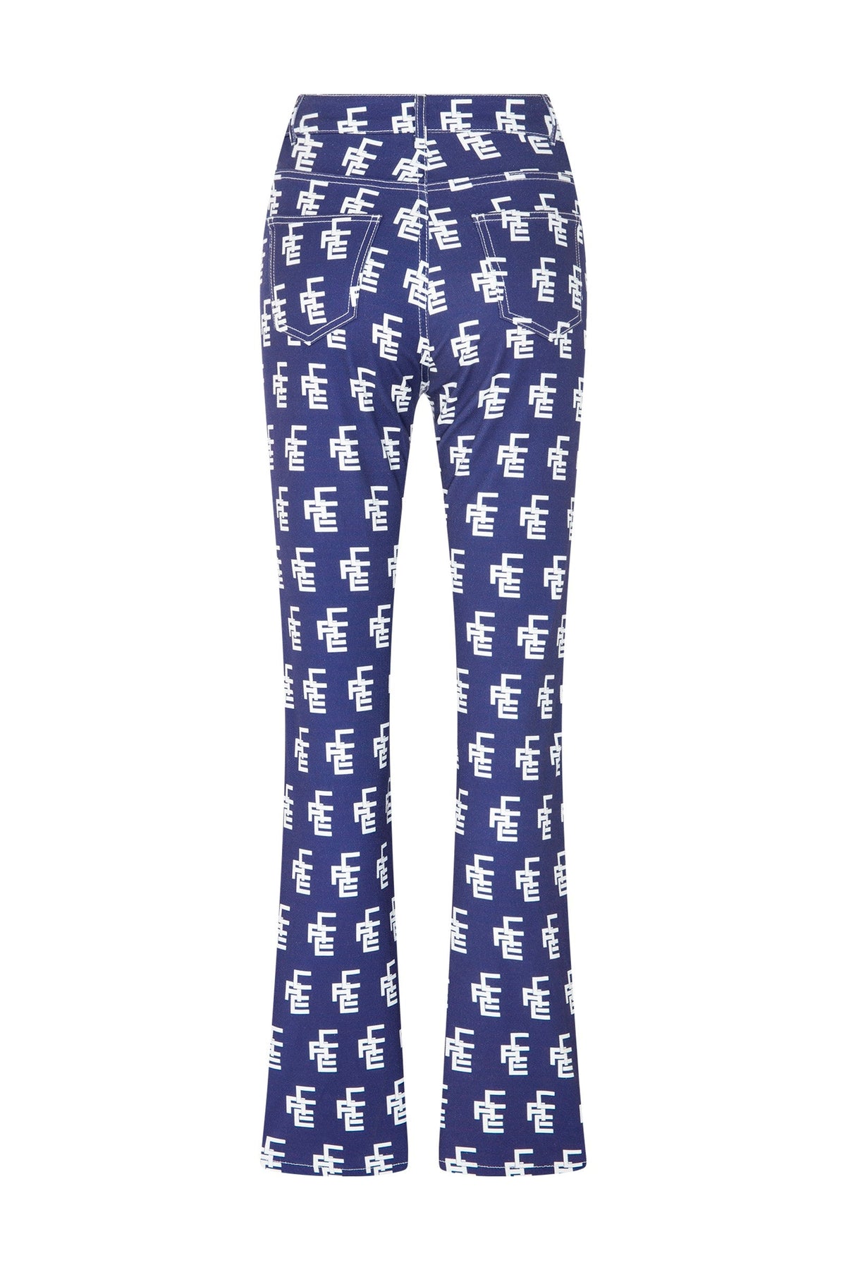 Ace Nayman-Jane Monogram Pants-Pantolon-3-roqelvaxirum.shop