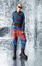 Ace Nayman-Leah Multicolor Knitted Pants-Pantolon-3-roqelvaxirum.shop