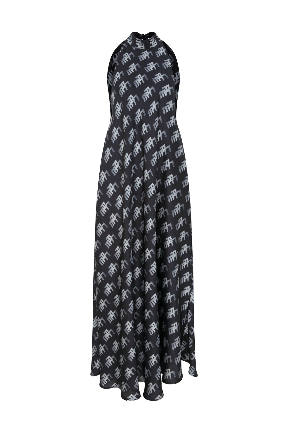 Ace Nayman-Morgan Monogram Dress-Elbise-3-roqelvaxirum.shop