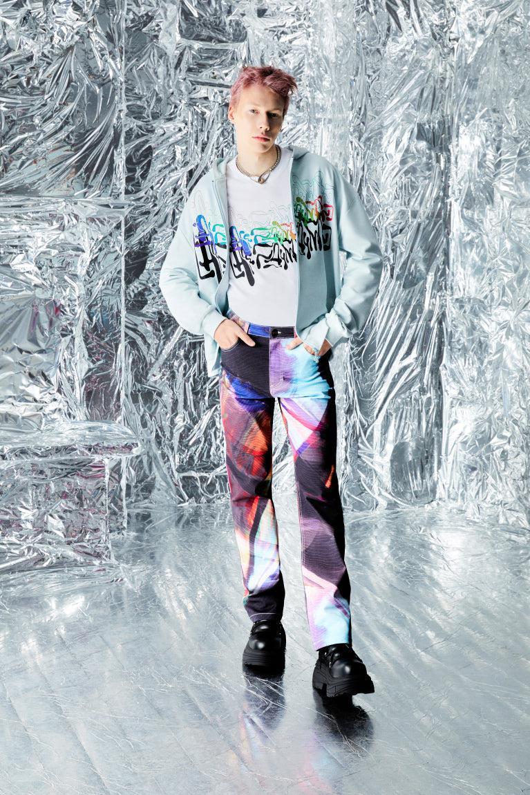 Ace Nayman-Oliver Multicolor Pants-Pantolon-3-roqelvaxirum.shop
