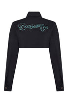 Ace Nayman-Olivia Short Denim Jacket-Ceket-4-roqelvaxirum.shop