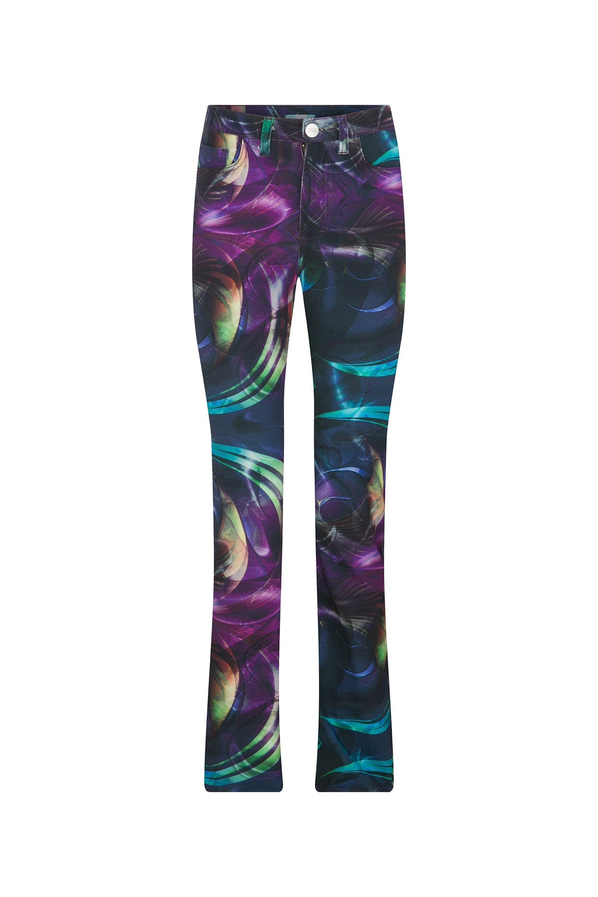 Ace Nayman-Vernon Printed Denim Pants-Kot Pantolon-2-roqelvaxirum.shop