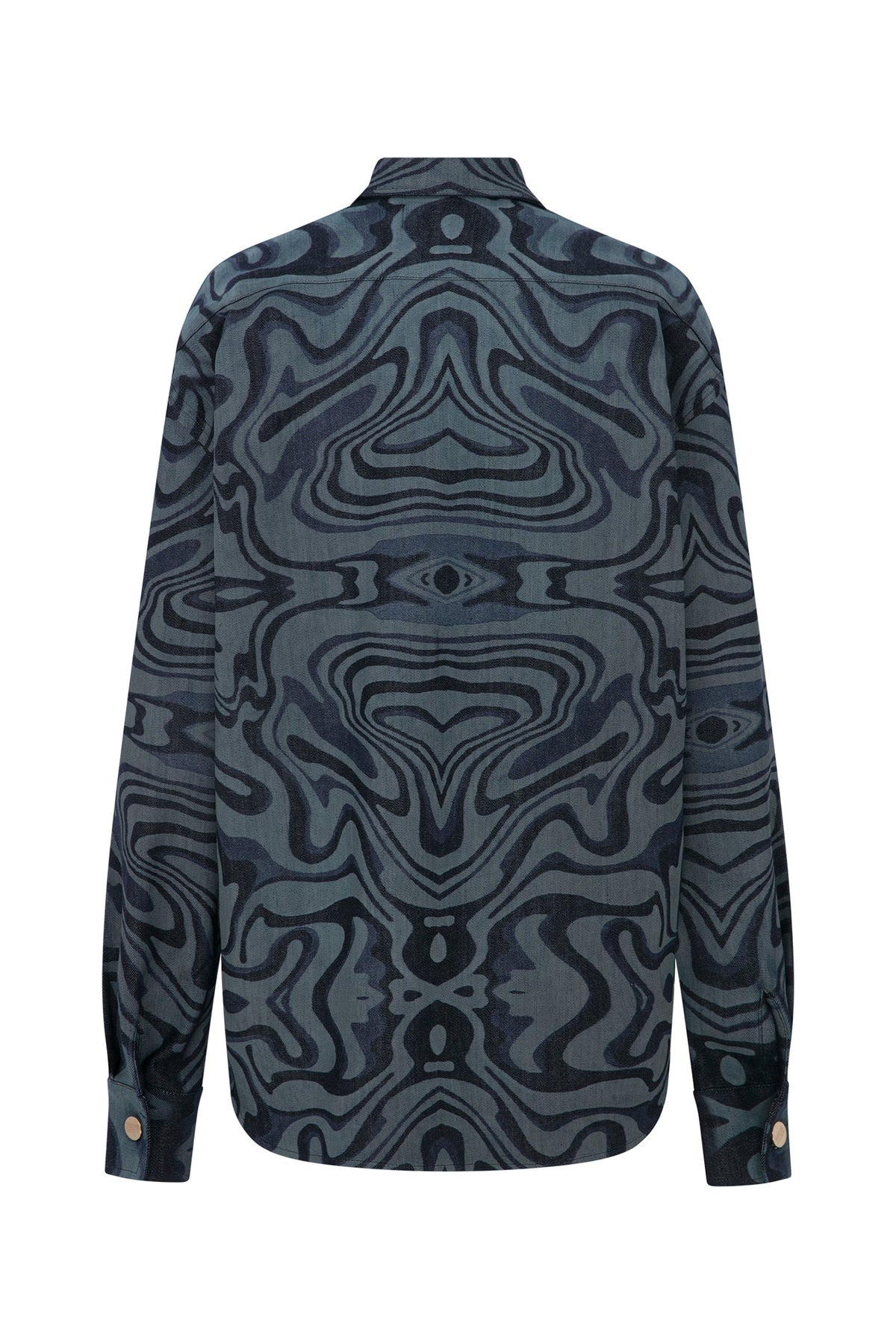 Zeta Oversize Denim Shirt