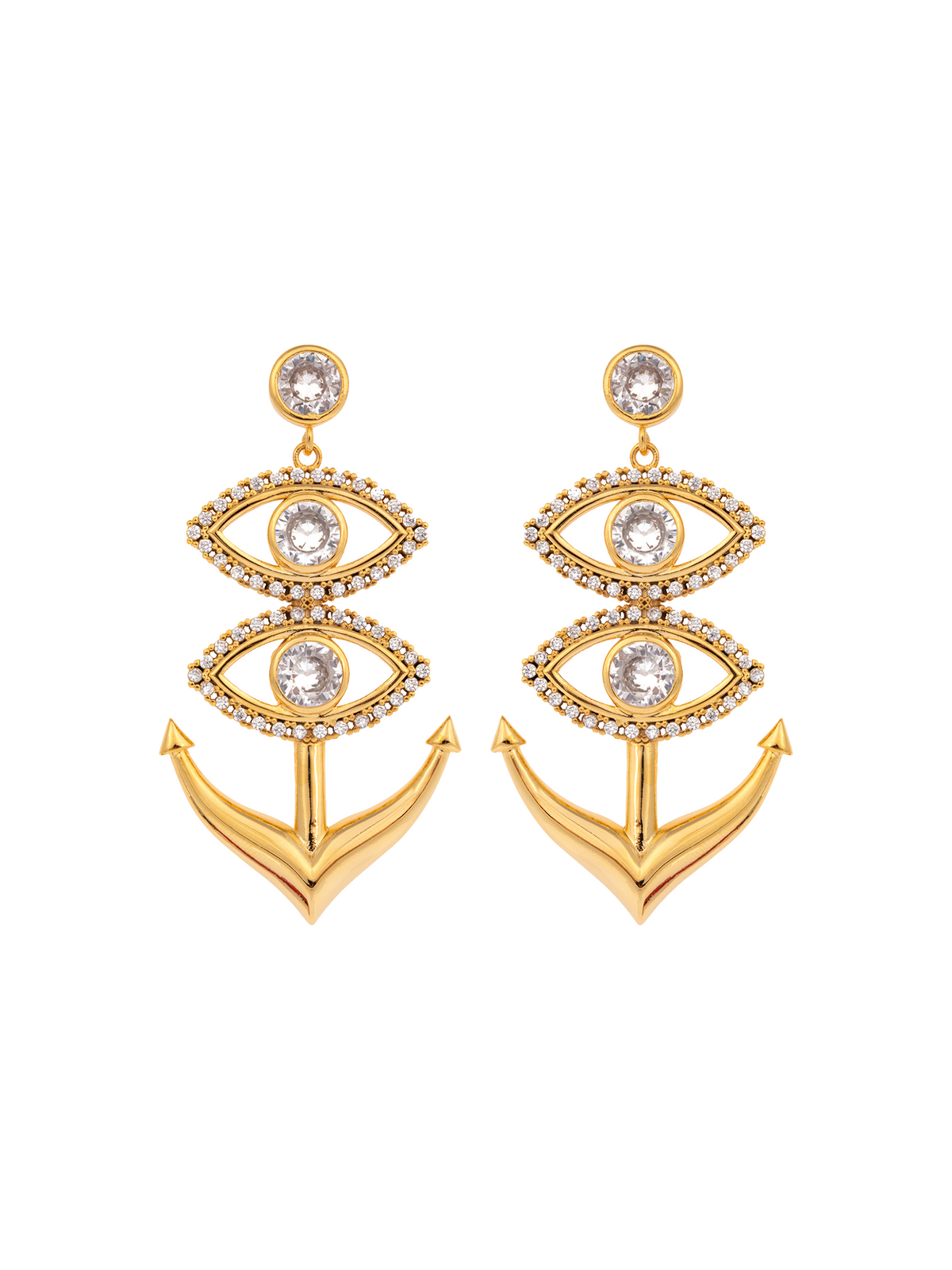 Protective Anchor Earring