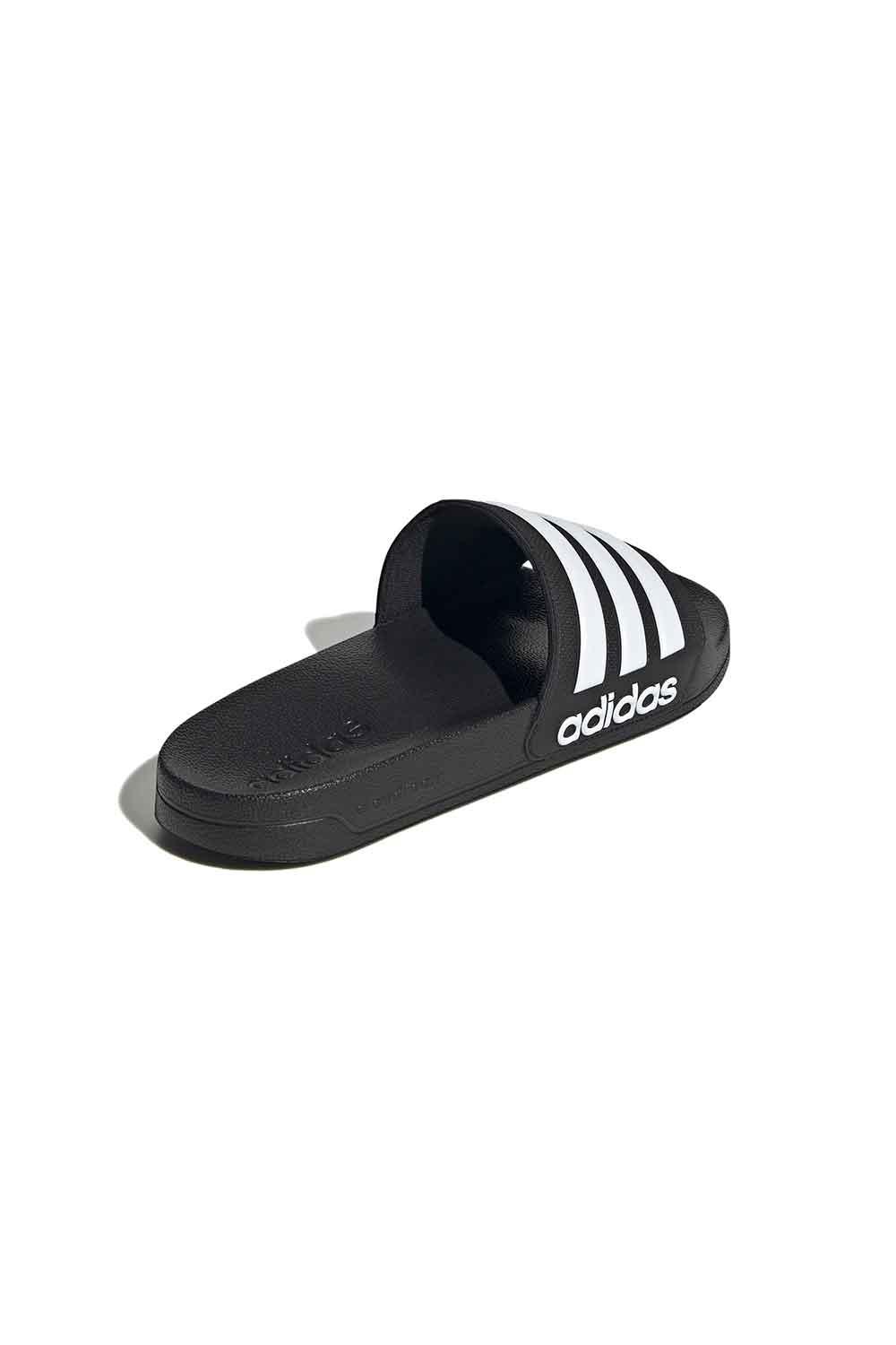 Adidas-Adilette Shower Core Black/White-Sandalet & Terlik-6-roqelvaxirum.shop