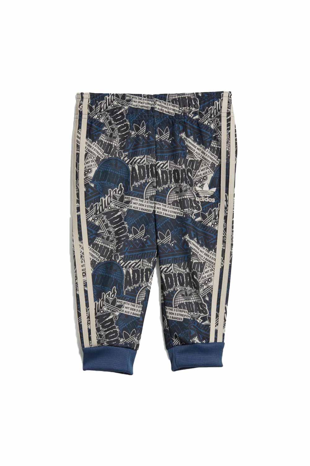 Adidas-Allover Print Eşofman Takımı-Alt - Üst Takım-5-roqelvaxirum.shop