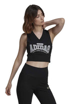 Adidas-Cropped Bodycon V-Spor Üstü-2-roqelvaxirum.shop