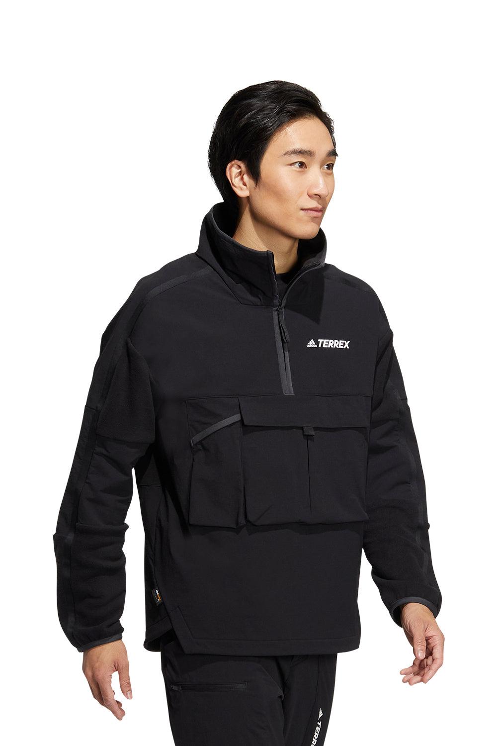 Adidas-Half Zip Sweatshirt-Sweatshirts & Hoodies-5-roqelvaxirum.shop