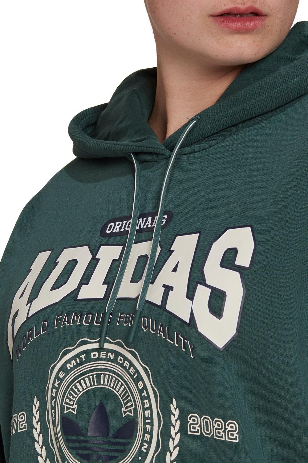 Adidas-Hoodie Mineral Green-Sweatshirts & Hoodies-3-roqelvaxirum.shop