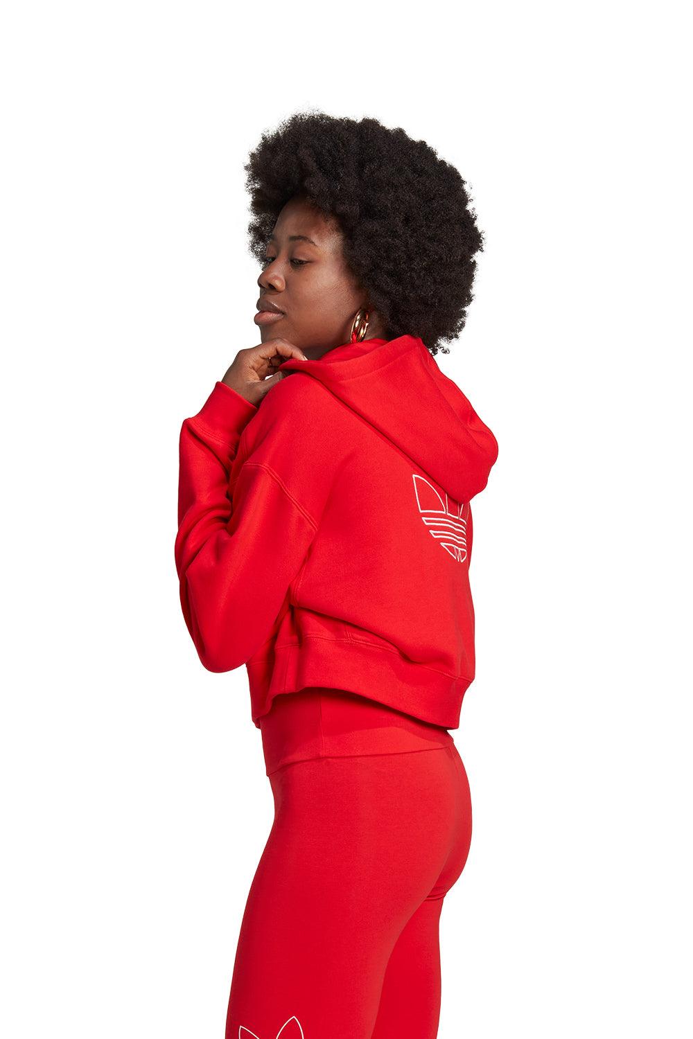 Adidas-Hoodie Vivid Red-Sweatshirts & Hoodies-4-roqelvaxirum.shop