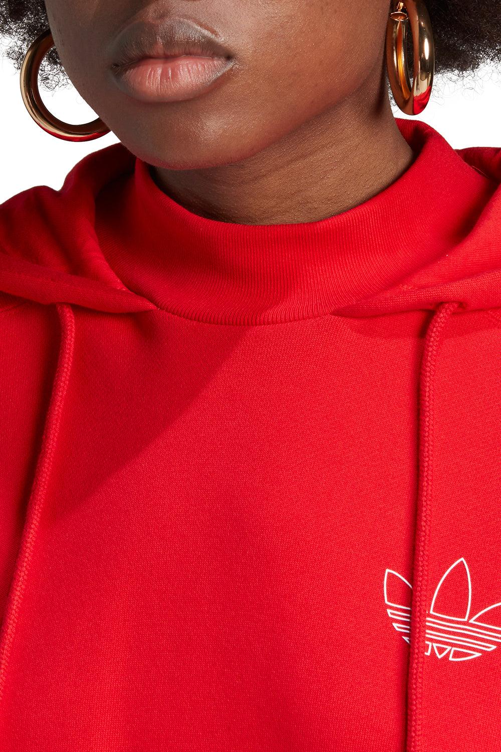 Adidas-Hoodie Vivid Red-Sweatshirts & Hoodies-5-roqelvaxirum.shop