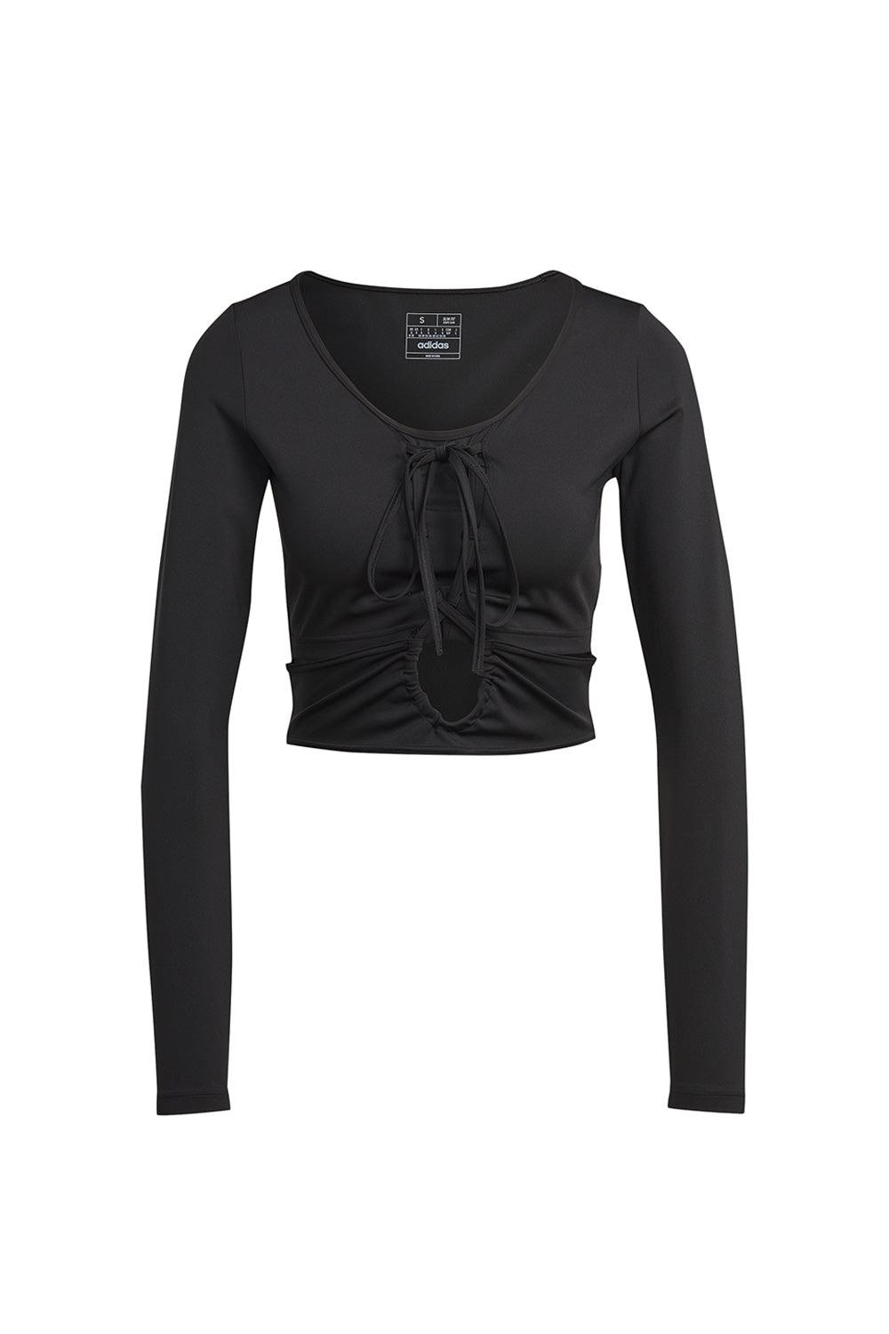 Adidas-Training Dance Long Sleeve Tee-Spor Üstü-8-roqelvaxirum.shop