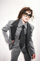 Agic-Oversize Gri Füme Astarlı Ceket-Ceket-5-roqelvaxirum.shop