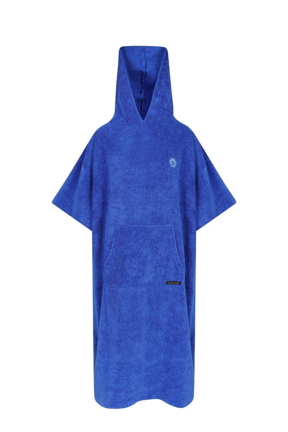 All Of Chrome-Basic Blue Poncho-Panço-2-roqelvaxirum.shop