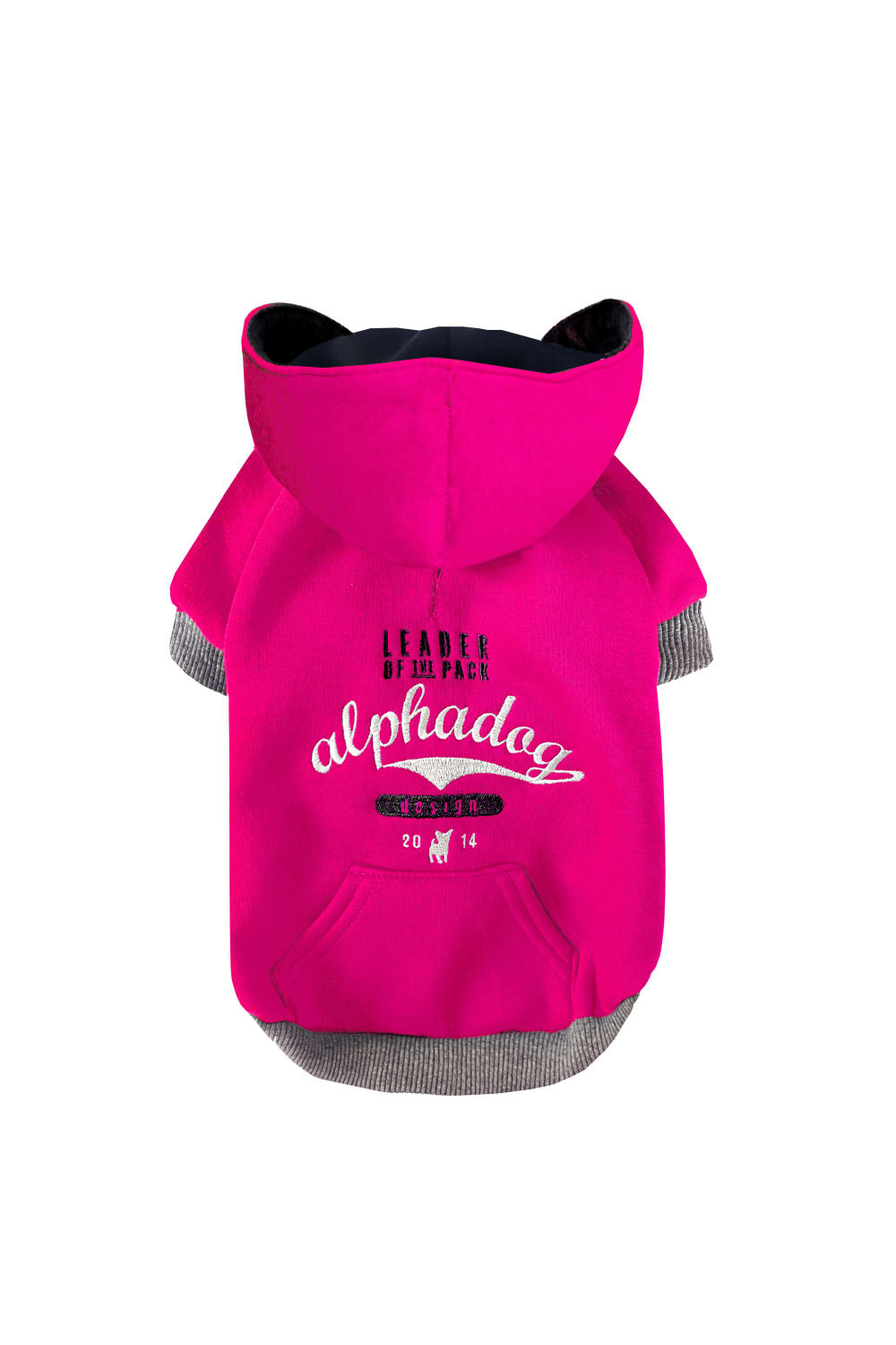 Alphadog Design-Leader Pink Pet Sweatshirt-Köpek-1-roqelvaxirum.shop
