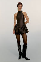 Alreves-Canele Balloon Dress-Elbise-1-roqelvaxirum.shop