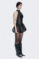 Alreves-Canele Balloon Dress-Elbise-4-roqelvaxirum.shop