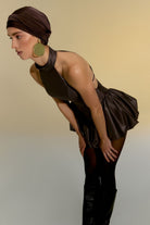 Alreves-Canele Balloon Dress-Elbise-5-roqelvaxirum.shop