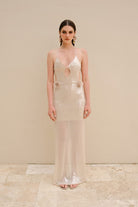 Alreves-Celeste Sequin Long Dress-Elbise-2-roqelvaxirum.shop