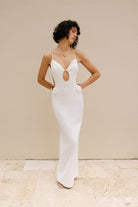 Alreves-Cielo Decollete Long Dress-Elbise-1-roqelvaxirum.shop