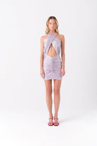 Alreves-Nancy Mini Shiny Dress-Elbise-2-roqelvaxirum.shop