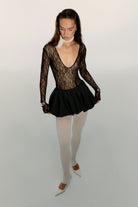 Alreves-Siena Lace Balloon Mini Dress-Elbise-1-roqelvaxirum.shop