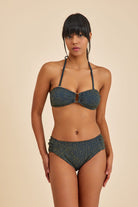 Amarelle-Maldives Lacivert Straplez Boyundan Bağlamalı Pedli Bikini Üst-Bikini & Mayo-1-roqelvaxirum.shop