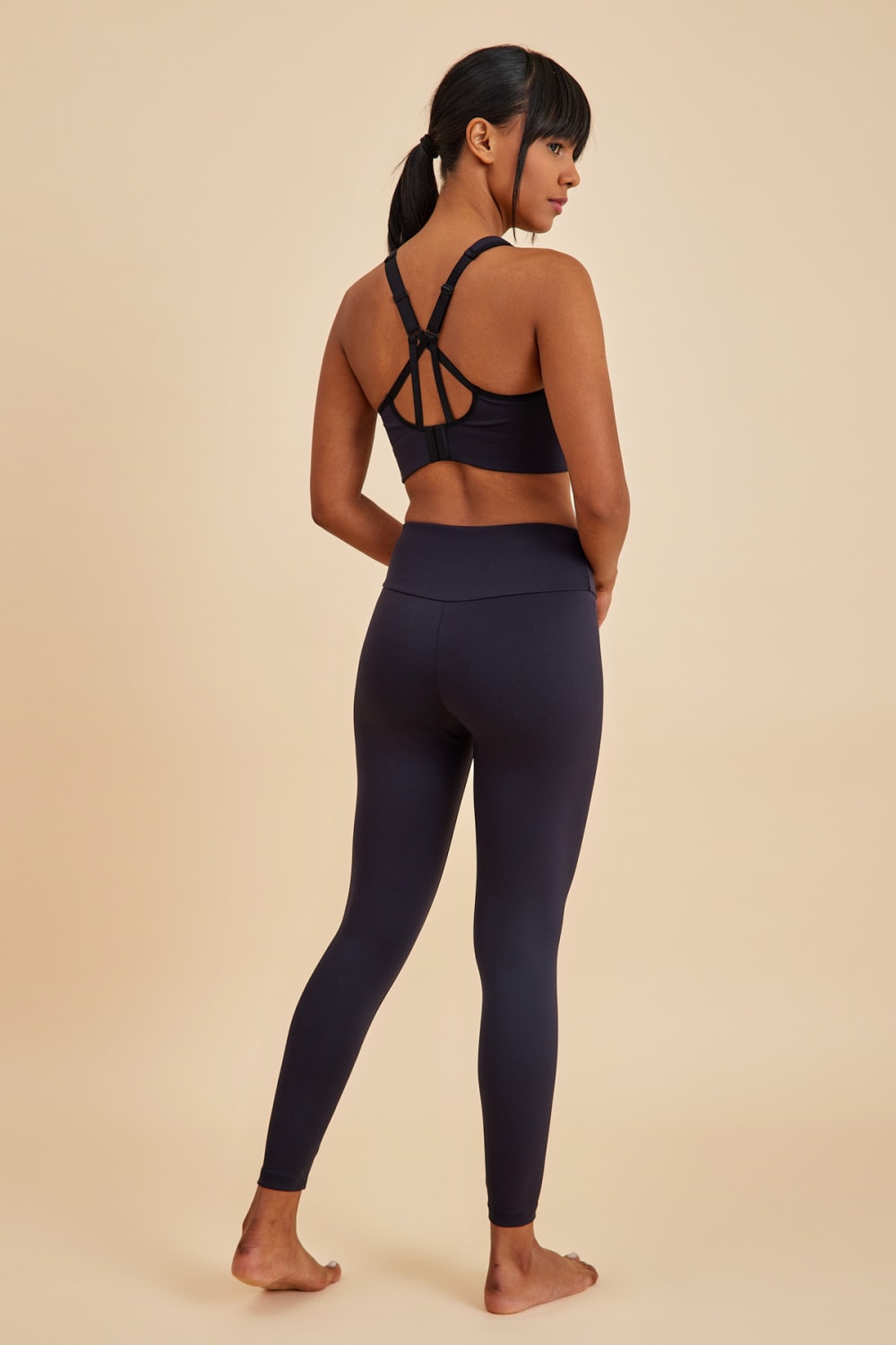 Amarelle-Sportive Siyah Light Touch Uzun Toparlayıcı Spor Taytı-Top-5-roqelvaxirum.shop