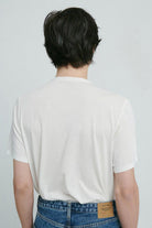 American Vintage-Devon Vintage Off-White T-shirt-T-Shirts-3-roqelvaxirum.shop