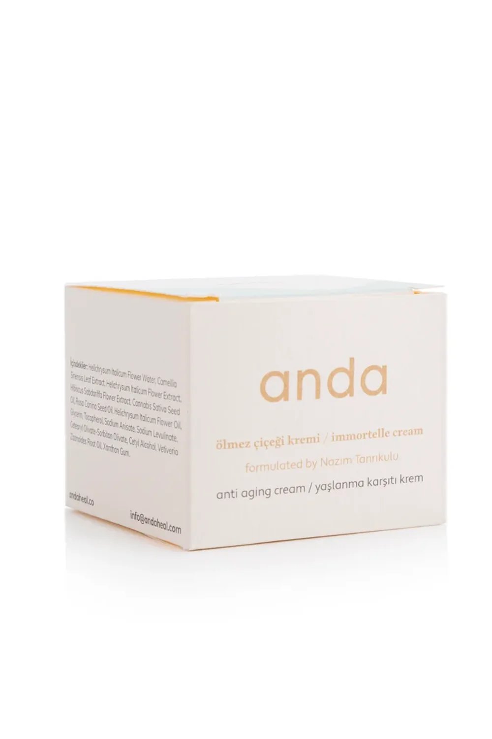 Anda Heal-Immortelle Cream By Nazım Tanrıkulu-Yüz Kremi-3-roqelvaxirum.shop