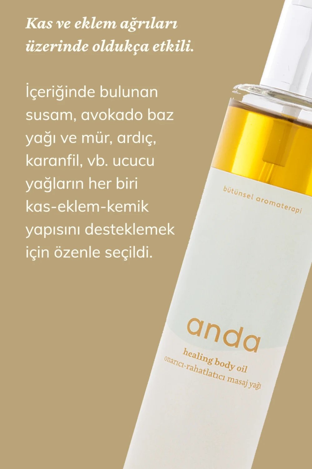 Anda Heal-Structuring Body Oil - Rahatlatıcı Masaj Yağı-Vücut Yağı-3-roqelvaxirum.shop