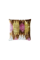 Ani Studio-Cora Silk Velvet Ikat Pillow Case-Yastık-1-roqelvaxirum.shop